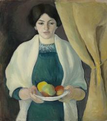 Portrait with Apples