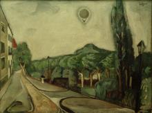 Landscape with Balloon